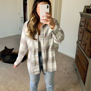 Abercrombie and Fitch Oversized Shacket